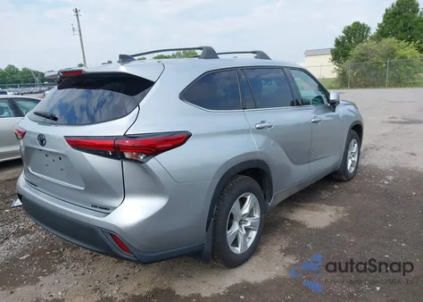 2022 Toyota Highlander Le from USA, damaged, VIN 5TDBZRBH9NS257992